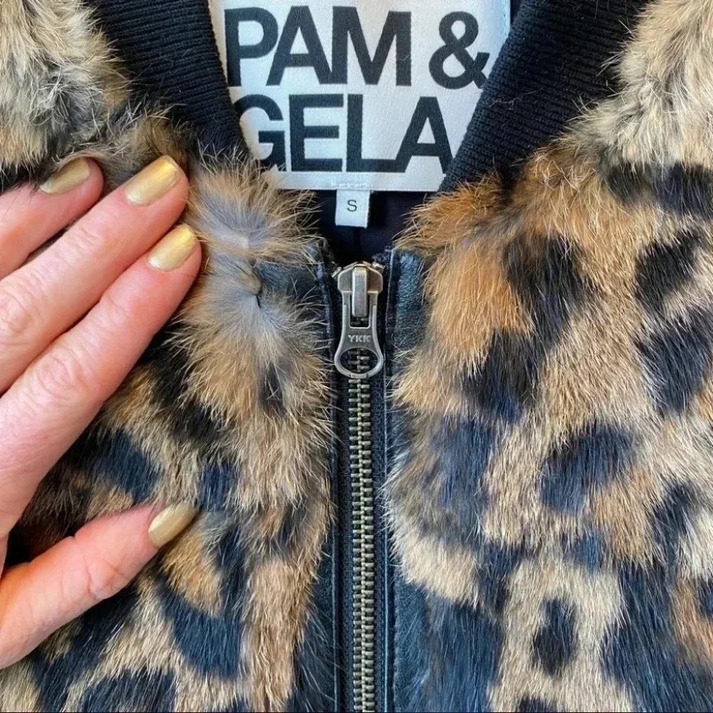 Pam and Gela Leopard Rabbit Bomber - Picture 7 of 14